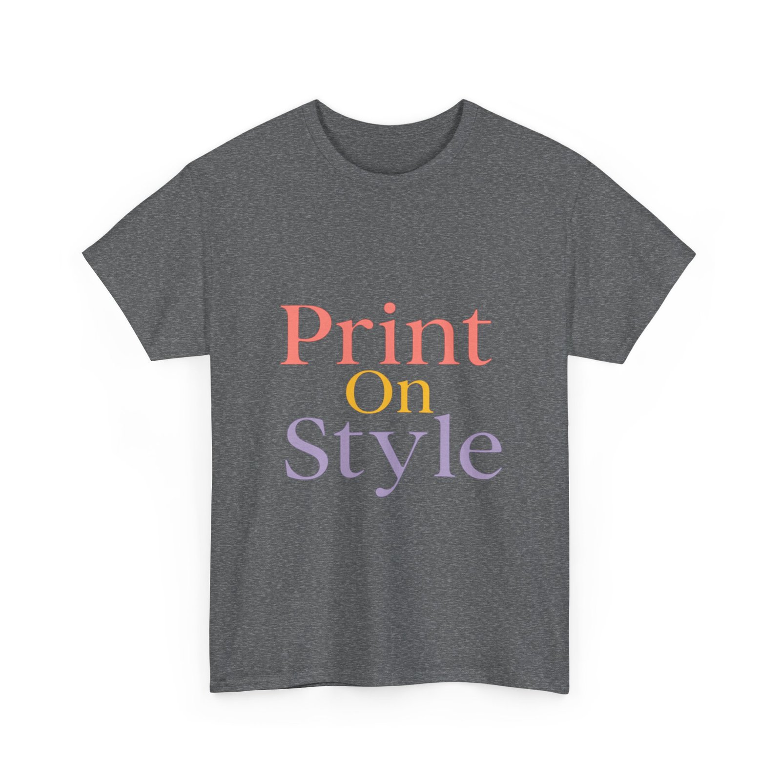 Print On Style Graphic Unisex Tee - Casual Fashion T-Shirt for Everyday Comfort